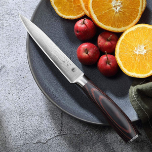 不锈钢水果刀商用小刀带刀鞘专业便携家用宿舍用迷你万用刀瓜果刀