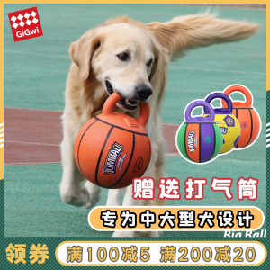 贵为健宝球狗狗玩具足球篮球网球橡胶互动户外金毛边境拉布拉多