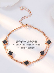 【四叶草黄金手链周大福】四叶草黄金手链周大福品牌,价格 - 阿里巴巴