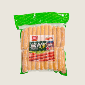 双汇脆骨多烤香肠 2.4kg40根 脆骨烤肠 奥尔良风味烧烤热狗烤香肠