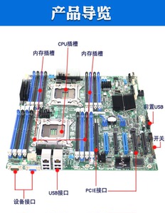 英特尔x79主板e5
