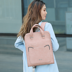 2023好看的新款双肩电脑包14寸女ins风适用苹果air小米13.