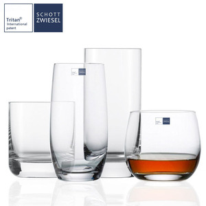 德国进口肖特Schott水晶玻璃洋酒杯威士忌杯啤酒杯家用水杯牛奶杯