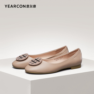 意尔康平底女鞋