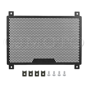 适用川崎Z900RS 08-23年 改装水箱CNC铝合金保护网 散热器保护罩