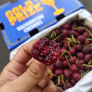 美国空运红车厘子skeena 5斤装8.5row  进口斯缇纳甜脆大樱桃红车