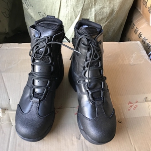 13黑色系带侧拉链战术靴雪豹猎鹰虎斑夏特战靴