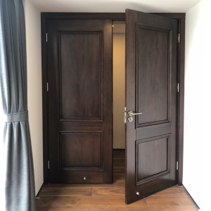 原木双开门原木门