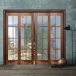 麦季纯实木室内门厨房门阳台移门推拉门玻璃门全实木家用木门