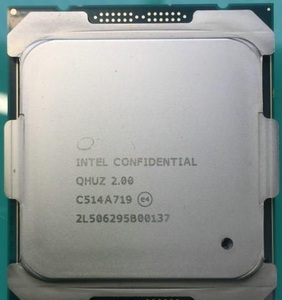 e5-2698v4 es cpu 20核心40线程 2.0g 代号:qhuz qhzd 超2683v4
