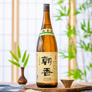 国产朝香纯米酒清酒1.8l 大瓶日本日式风味