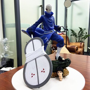 【双头更换】火影忍者白面具宇智波带土手办 晓组织阿飞幕后摆件