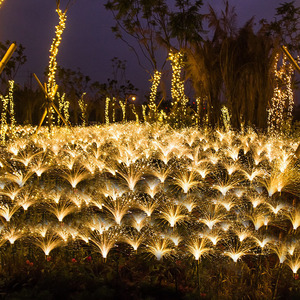 led发光芦苇灯 户外插地景观小品灯夜景工程亮化防水光纤茅草灯