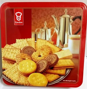 嘉頓饼干 garden 嘉頓 多口味夹心什锦饼干500克年货礼盒休闲零食