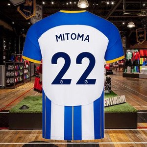 正品22-23布莱顿球衣主场22号三笘薰足球服28弗格森球员版套装男