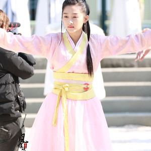 九州天空城同款关晓彤易茯苓同款影视唐风古装汉服cos侠女演出服