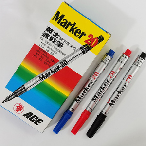 细字油性环保速干笔 原装ACE英士N0.20 标记笔 修补笔不褪色
