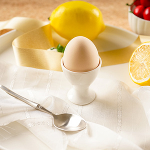 欧式骨瓷蛋托陶瓷鸡蛋架创意蛋盅实用鸡蛋座鸡蛋托蛋杯餐桌用具