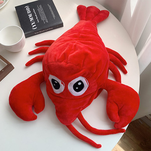 搞怪创意小龙虾头套可爱趣味食物帽子女拍照表演道具网红装扮头饰