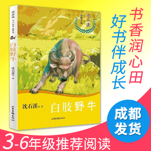 白肢野牛 沈石溪十二生肖动物小说 8-10-12岁小学生三四五六年级儿童