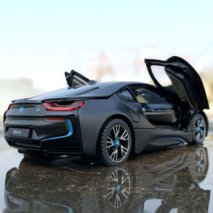 送男生生日礼物男友仿真跑车宝马i8合金汽车模型礼盒创意礼品摆件