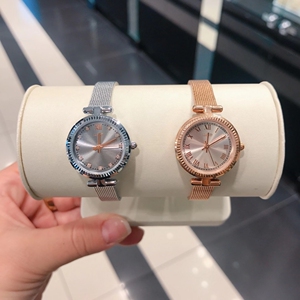 小美韩国代购▼lloyd 劳埃德 小圆表盘金属表带女生手表.