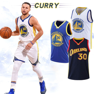nba勇士队库里30号球衣刺绣城市版23款复古篮球服
