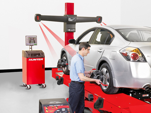 美国原装进口亨特汽车高端四轮定位仪he421 hunter 中职大赛认证