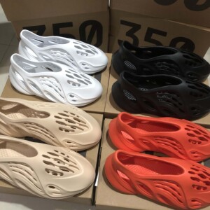 莆田slide yeezy汉椰子700凉鞋洞洞鞋男女鞋夏季外穿沙滩拖鞋防滑