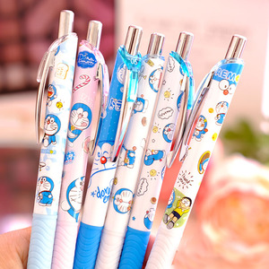 哆啦a梦中性笔 机器猫水性笔 可爱文具 超萌少女心直液