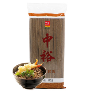 中裕荞麦挂面800g 粗粮面杂粮面 筋道荞麦面拌面冷面低脂速食干扁