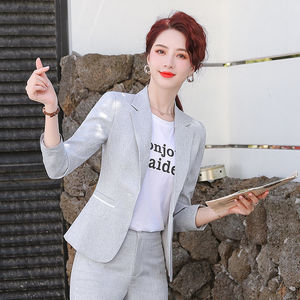小西装套装女修身减龄职业韩版气质女神范正装外套高级感高级时髦