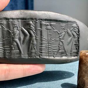 新亚述时期滚印 巴比伦乌鲁克阿卡德早王朝乌尔萨珊希腊罗马印