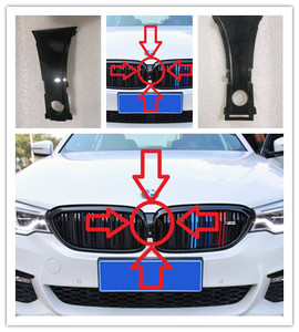 适用于新宝马5系 520 523 525 528前保险杠雷达底座后杠电眼支架