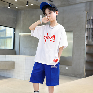 童装10-12岁男夏套装