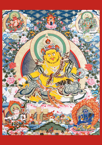 淘我店便宜宝淘宝定制五部文殊坛城画像 藏传佛教密宗图片五部文殊