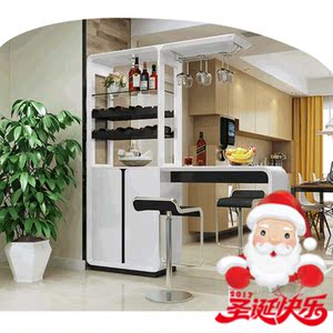 欧式家庭餐厅小吧台约客厅家用酒柜厨房吧台桌门厅玄关柜隔断柜