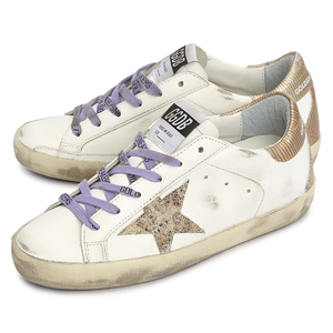 golden goose/脏脏鞋/ggdb女经典款豹纹休闲彩尾休闲板鞋gwf00102