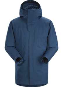 arcteryx/始祖鸟 therme parka 750蓬男中长款gtx连帽羽绒服12888