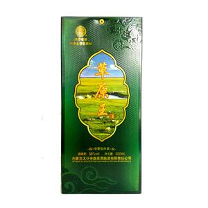 草原王酒绿草500ml38度太仆寺旗宝昌内蒙古特产白酒纯粮食酿造