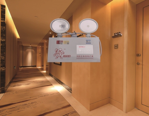 敏华电工兀π拿斯特壁挂式双头消防应急双头照明灯安全出口指示灯