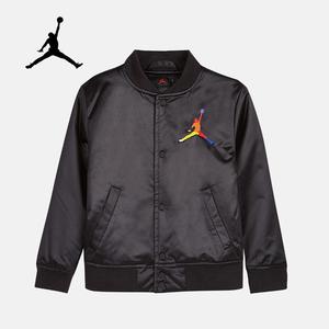 Nike Air Jordan耐克童装梭织夹棉外套2023秋冬儿童棉服上衣夹克