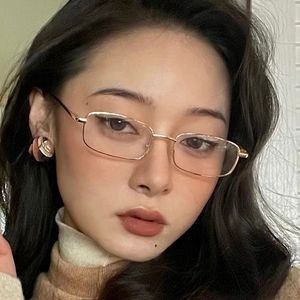 斯文败类眼镜金丝复古