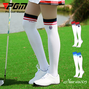 PGM新款 正品 高尔夫袜子 女士长筒袜 过膝长袜 四季百搭球袜服装