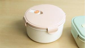 陶瓷碗分格密封饭盒便当盒日式上班族带盖微波炉加热饭盒多格