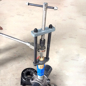 三兴牌 加厚丝扣管道带压开孔器 手动不停水钻孔机 钢管分水设备