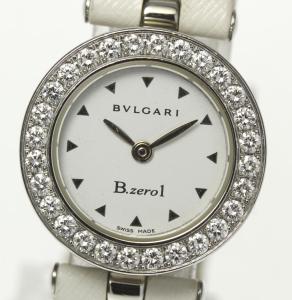 日本直邮二手真品手表bvlgari/宝格丽b.zero1镶钻石英女表