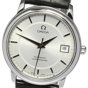日本直邮二手正品真品omega欧米茄deville碟飞皮带自动机械男表