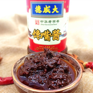 陕西汉中特产老字号大咸德馋嘴酱拌饭酱香辣拌面酱干锅酱料280克