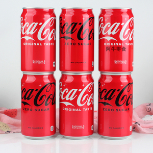 新品/日本进口coca-cola圣诞节限定收藏版可口可乐易拉罐350ml*6